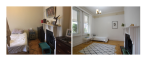 Home staging: before & after: kid's room