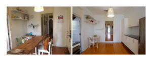 Home staging: before & after: kitchen