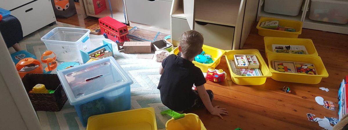 Decluttering WITH your kids